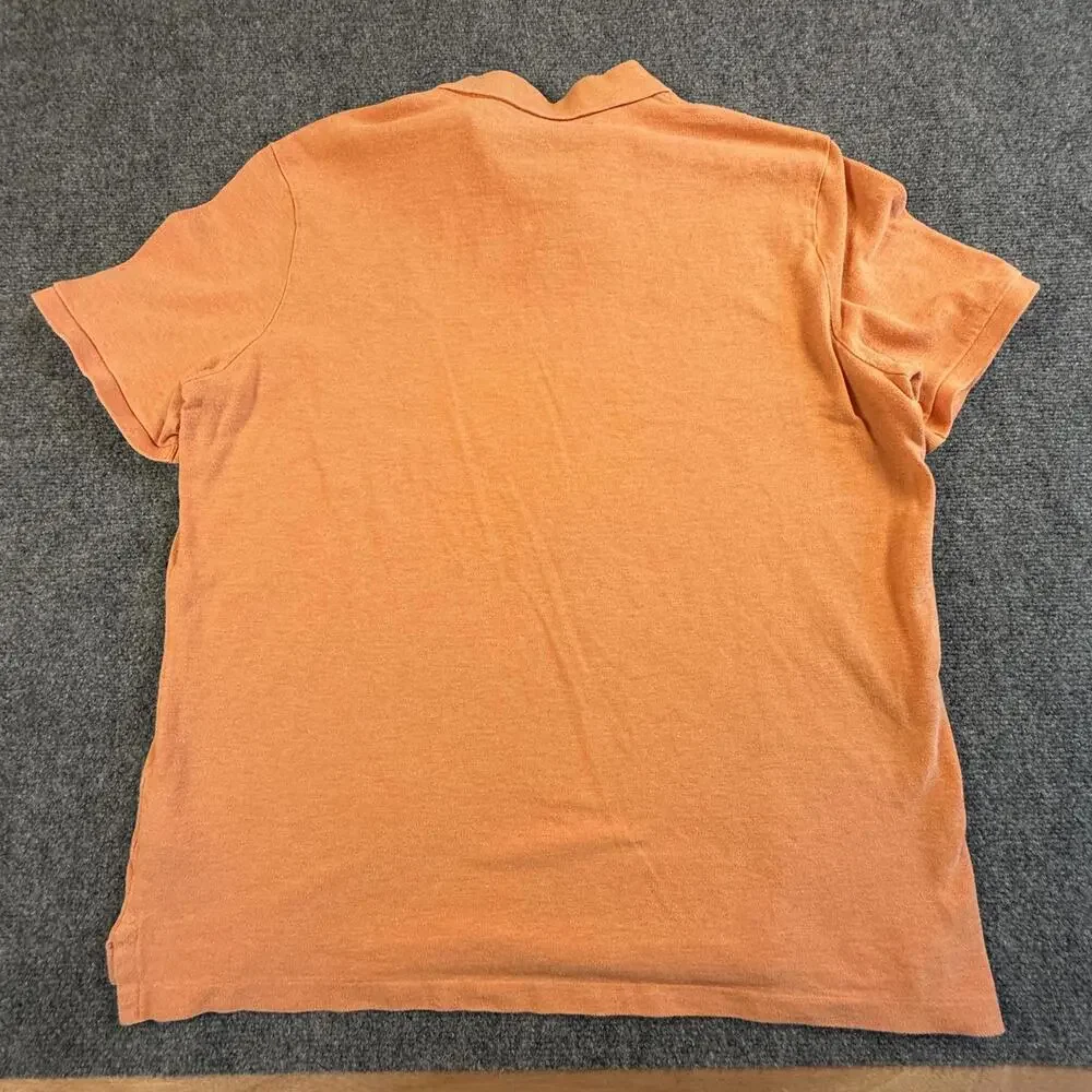 Polo Ralph Lauren Classic‎ Fit Orange Polo Shirt XL #1773
